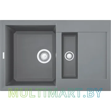 Кухонная мойка Elleci Easy 325 Titanium 73